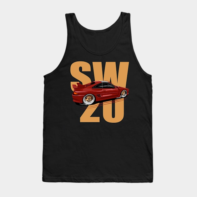 Red Shuttle Tank Top by icemanmsc